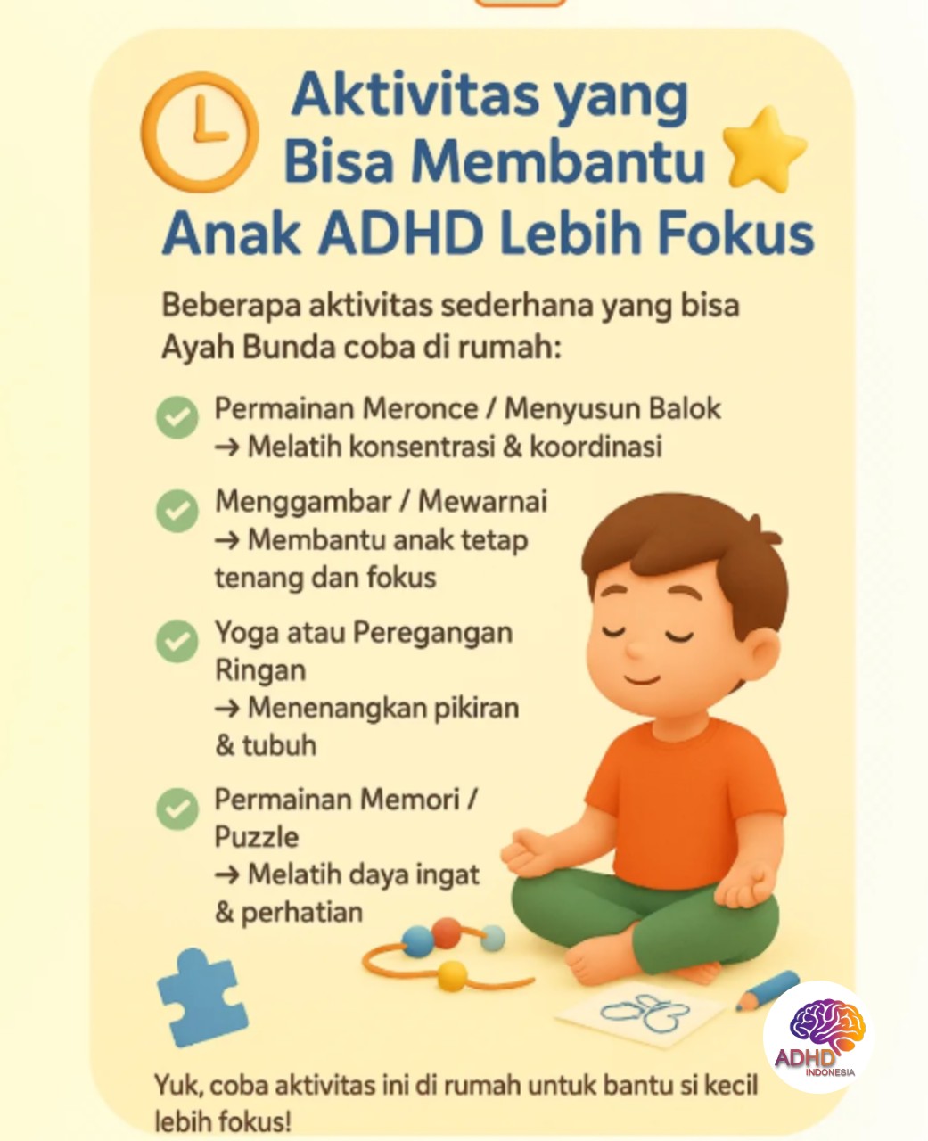 Pendekatan Edukatif yang Tepat untuk Anak ADHD di Kabupaten Grobogan